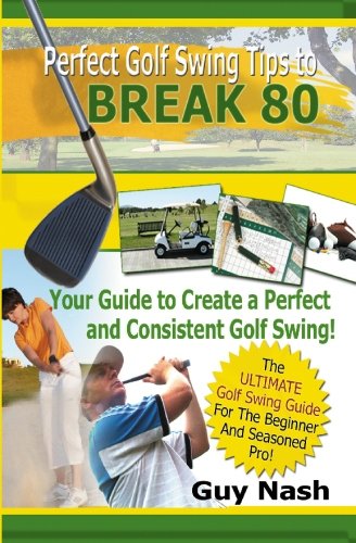 CREATESPACE Perfect Golf Swing Tips hero image shows improved ball contact and on-course confidence.