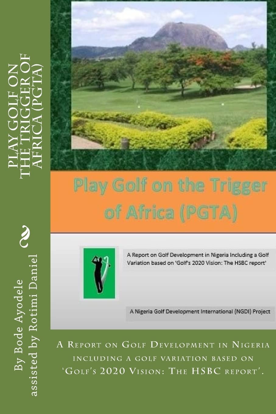 CREATESPACE Play Golf on the Trigger of Africa hero image highlighting accessible Jungle Golf concept