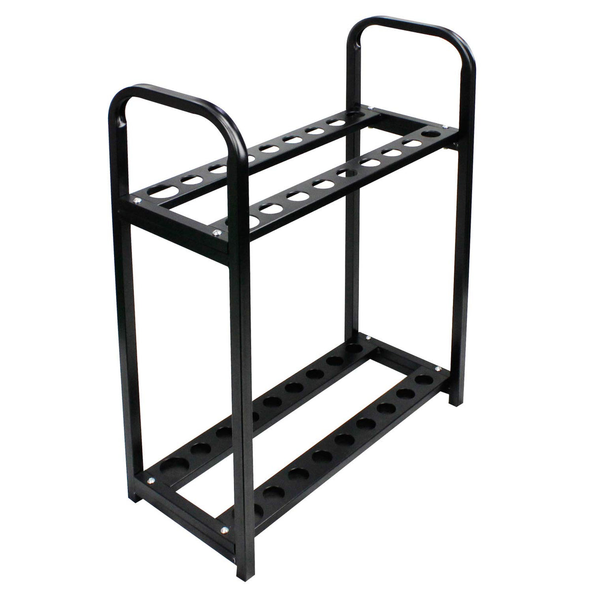 Crestgolf easy assembly rack simplifies setup and adjustment.