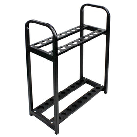 Crestgolf easy assembly rack simplifies setup and adjustment.