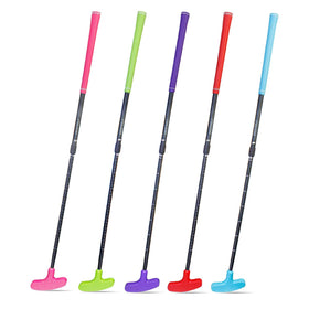 Crestgolf five-pack two-way putters for versatile practice in any space.