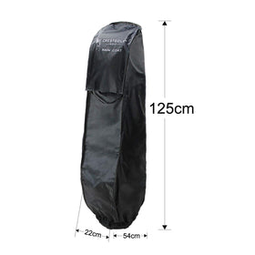 Crestgolf anti-dust cover protects the bag from dust and debris when stored.