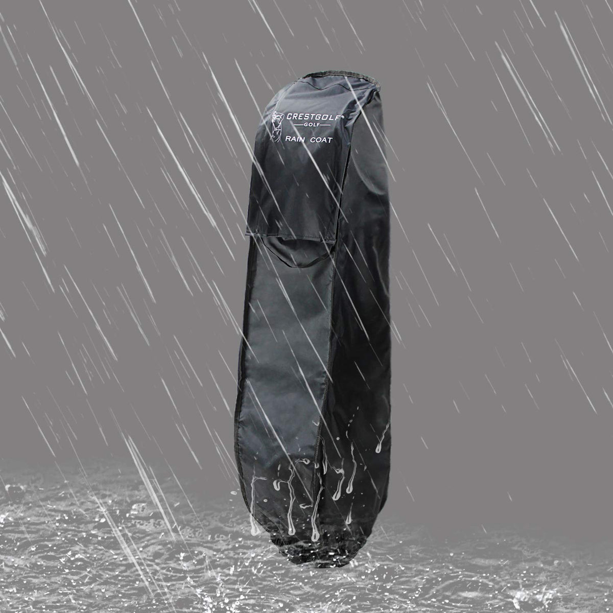 Crestgolf nylon carry bag included for easy transport and storage.