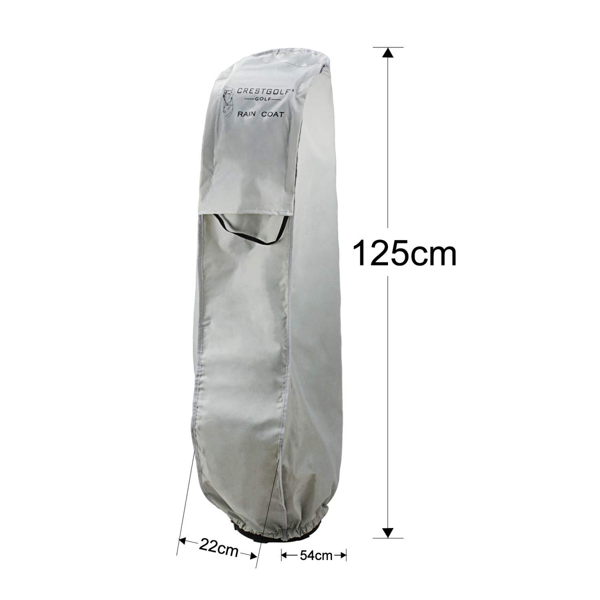 Crestgolf golf bag cover fits most bags for versatile on-course protection.