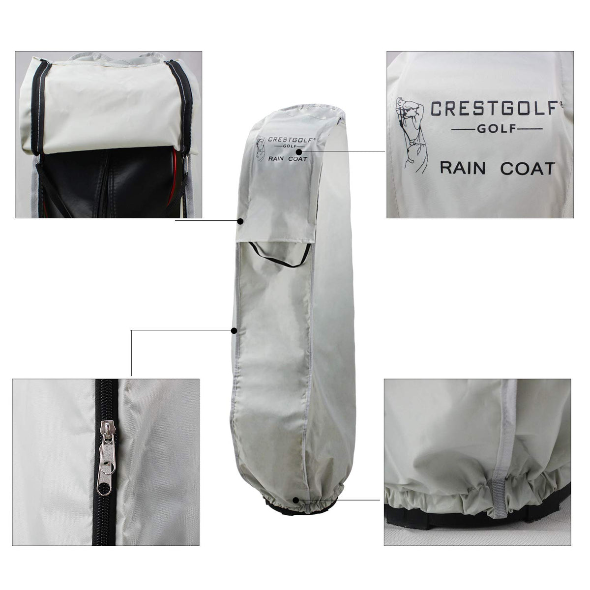 Crestgolf UV protection helps keep balls and gear in good condition.