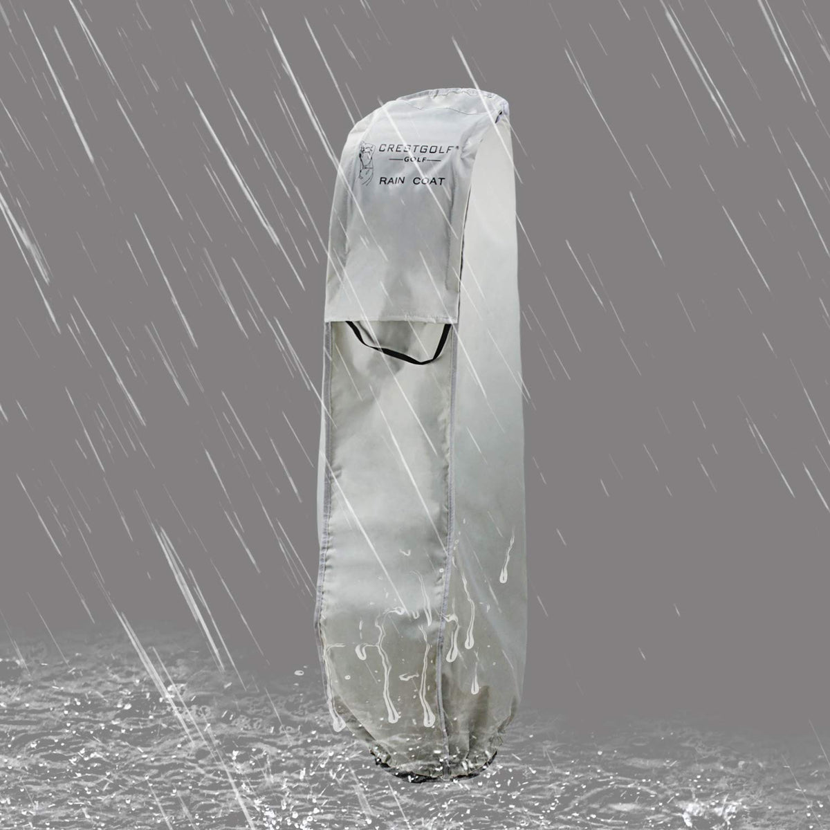 Crestgolf cover includes a carry bag for easy transport and storage.