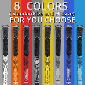 Crestgolf grips suit both men and women for relaxed hand feel.