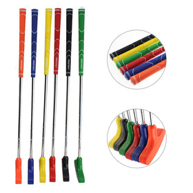 Crestgolf grip close-up highlights comfortable texture for steady strokes.