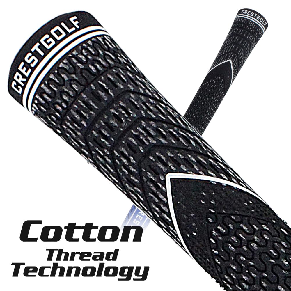 Crestgolf anti-slip texture close-up demonstrates secure hold in wet conditions.