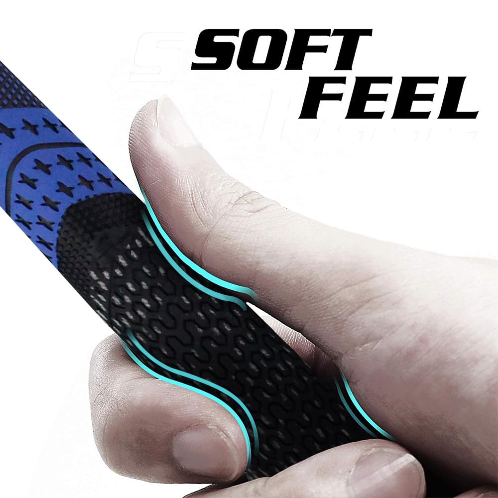 Crestgolf carbon yard layer detail supports grip stability during swings.