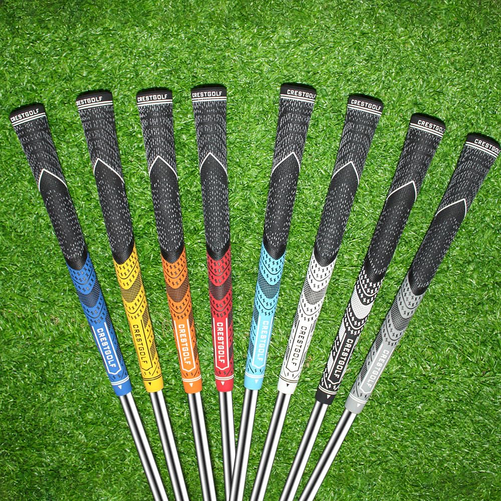 Crestgolf lightweight design helps increase swing speed with comfortable grip.