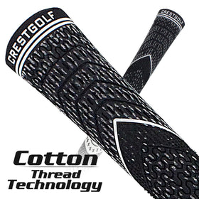Crestgolf multi-compound grips, carbon yard anti-slip, promote steady iron play.