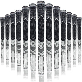 Crestgolf Multi-Compound Grips gray pack front view for all weather control and stability