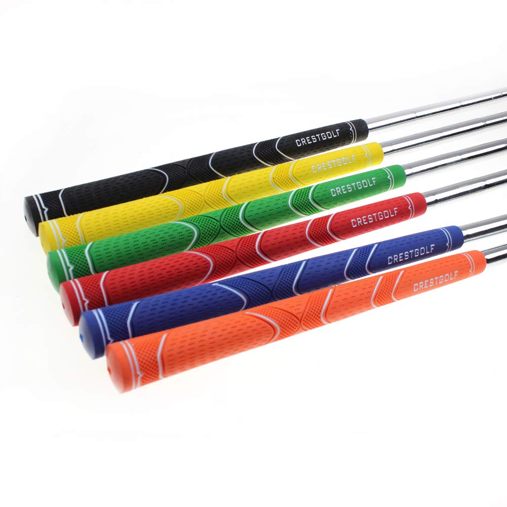 Crestgolf six-piece set size option display for growing players.