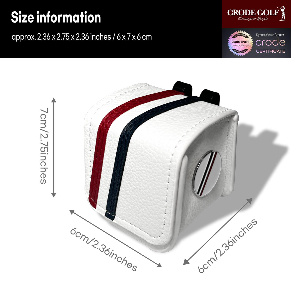 CRODE golf bag maintains its shape under use