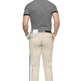 CRODE 3-in-1 bag holds ball marker and tees.