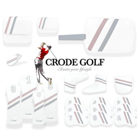 CRODE golf bag keeps gear organized in compact carry.