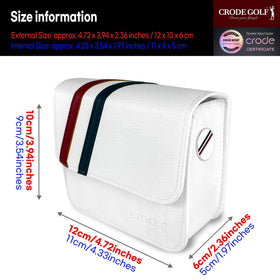 CRODE PU leather detail highlights durable, easy-to-clean surface.
