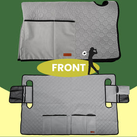 Keeps seats clean and protects against heat while adding style.