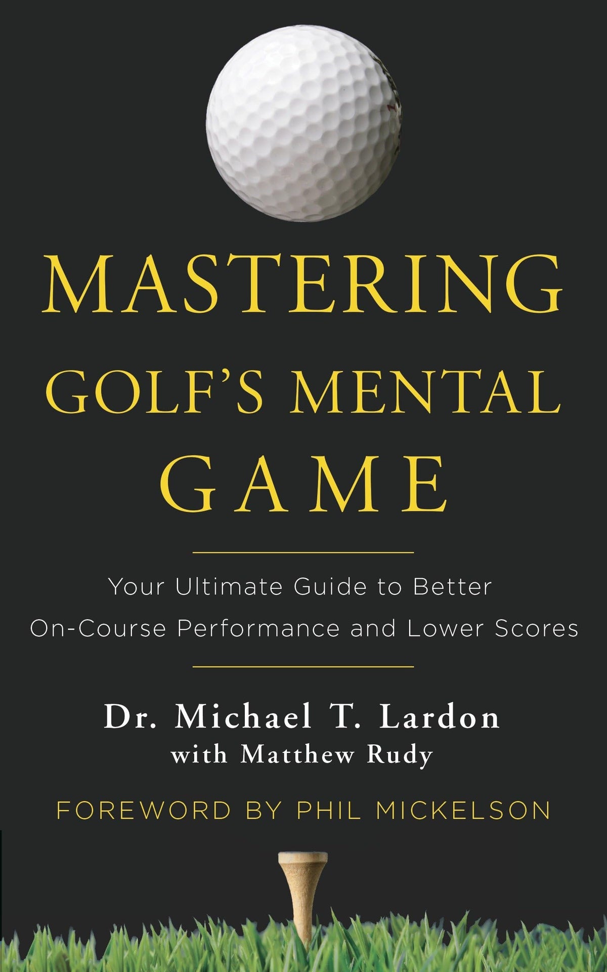 CROWN Mastering Golf's Mental Game cover; golfer planning shot with laser focus for better decisions.