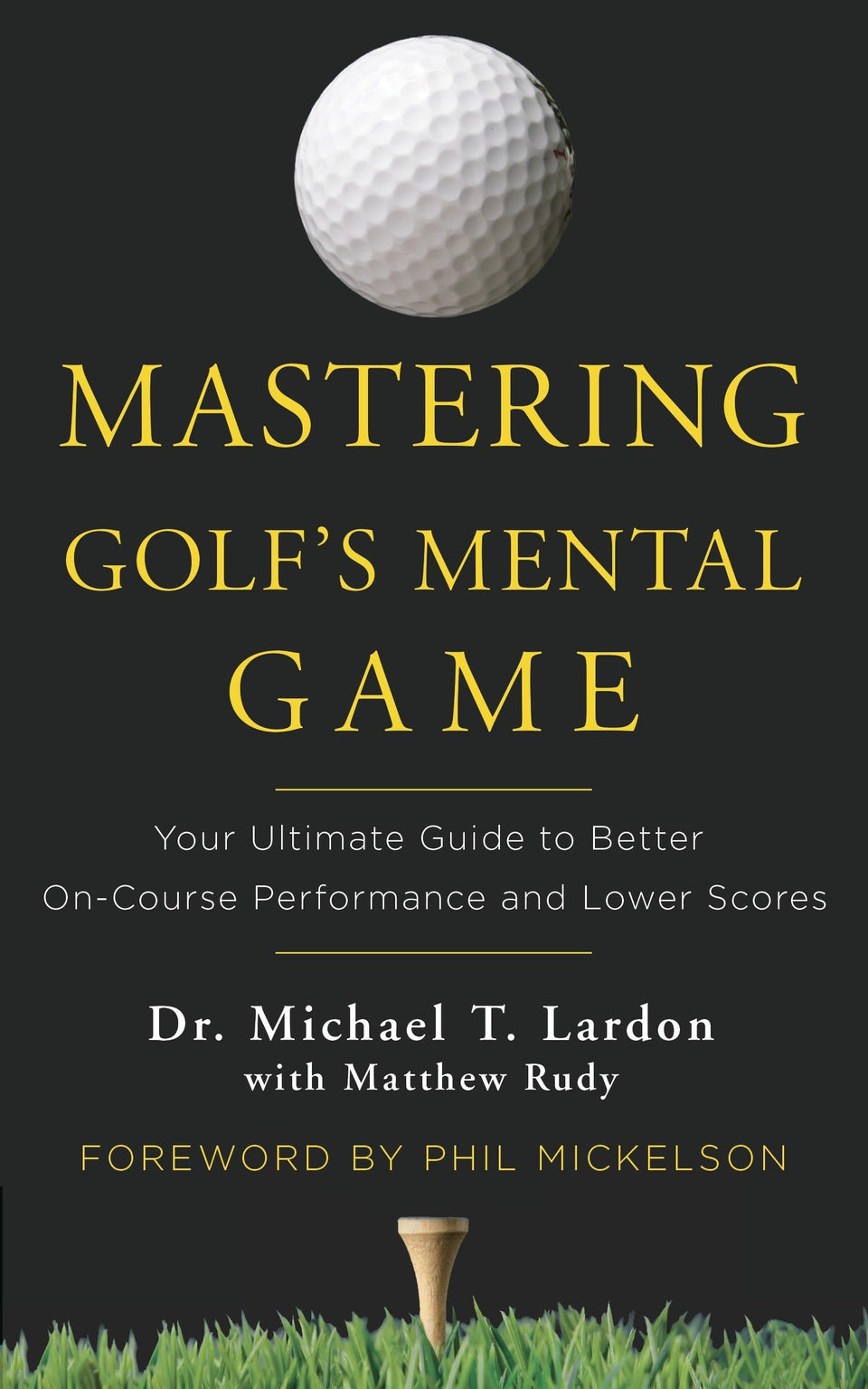 CROWN Mastering Golf's Mental Game cover; golfer planning shot with laser focus for better decisions.