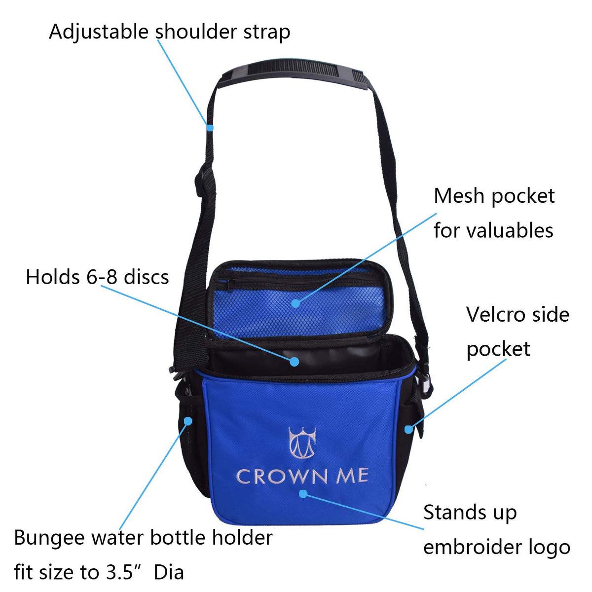 CROWN ME midrange disc for balanced control and flight.