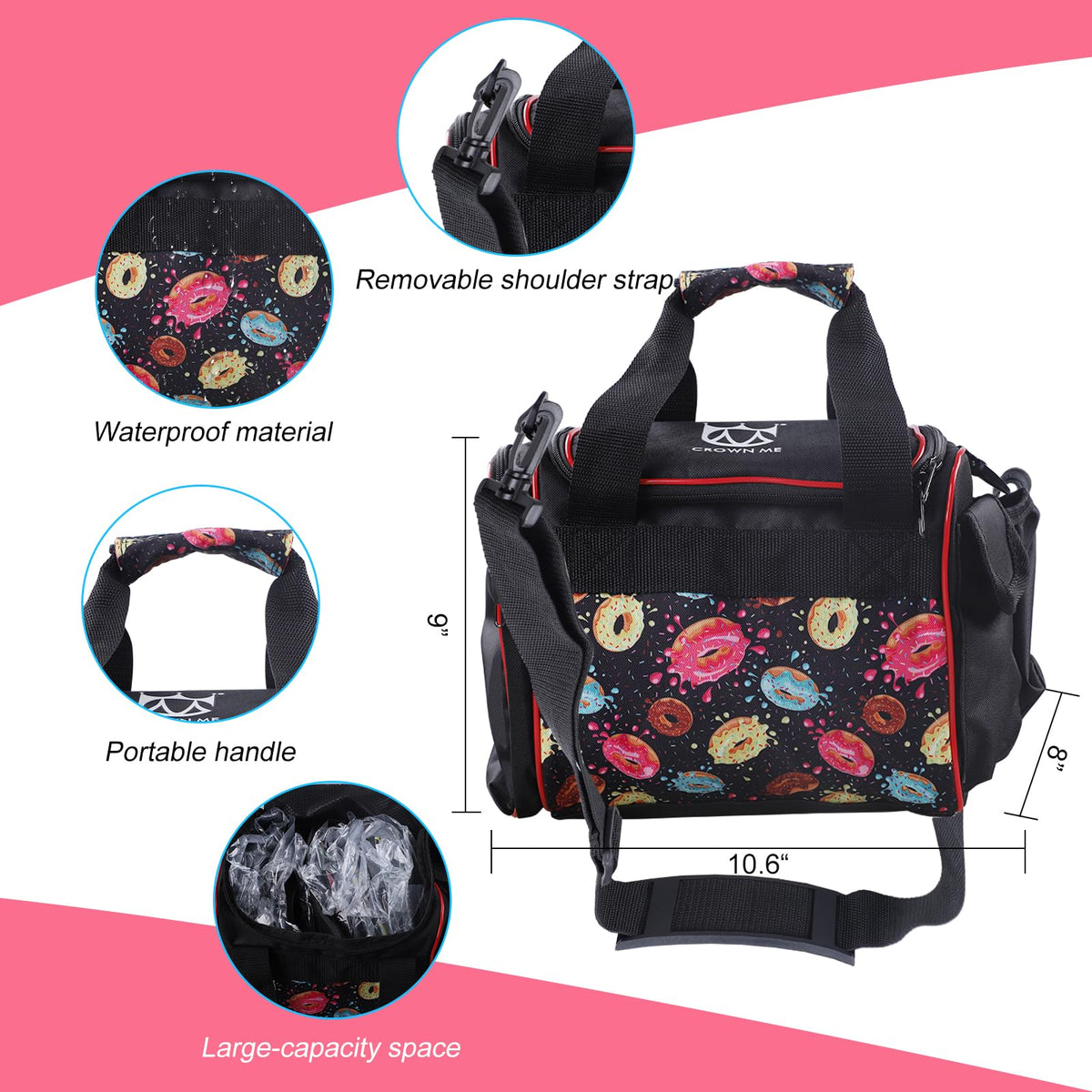 CROWN ME donuts driver discs offer stable flights and forgiving glide for beginners