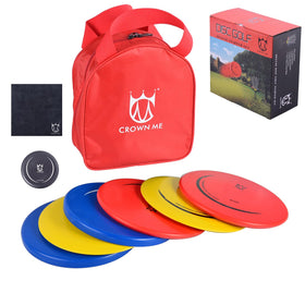 Crown Me PDGA set driver disc in flight for precise fairway control