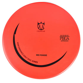 Crown Me PDGA set midrange disc ready for reliable approaches
