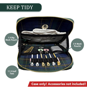CrownBlanks PINKTEE ball marker pouch stores markers and small accessories.