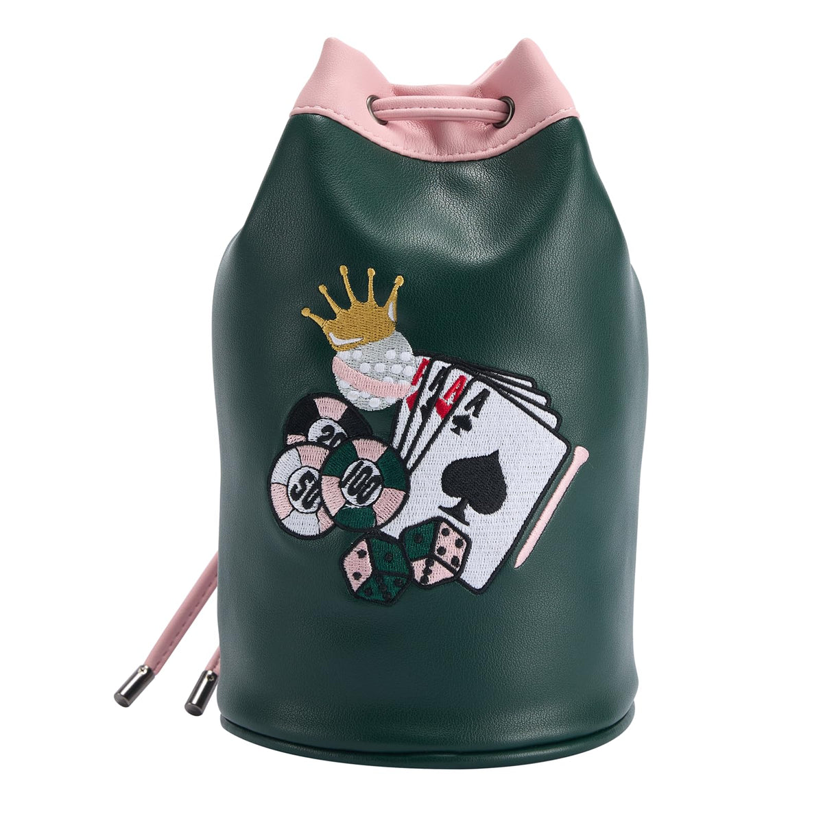 CROWNBLANKS PinkTee pouch measures 5.1 x 8.5 inches for easy carry