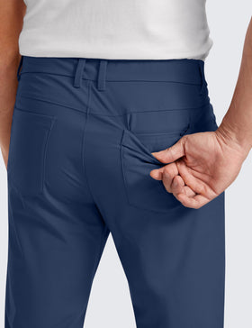 CRZ YOGA All Day Comfy golf pants wrinkle‑resistant fabric ideal for daily wear