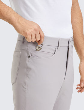 CRZ YOGA All Day Comfy pants waistband view for comfortable fit