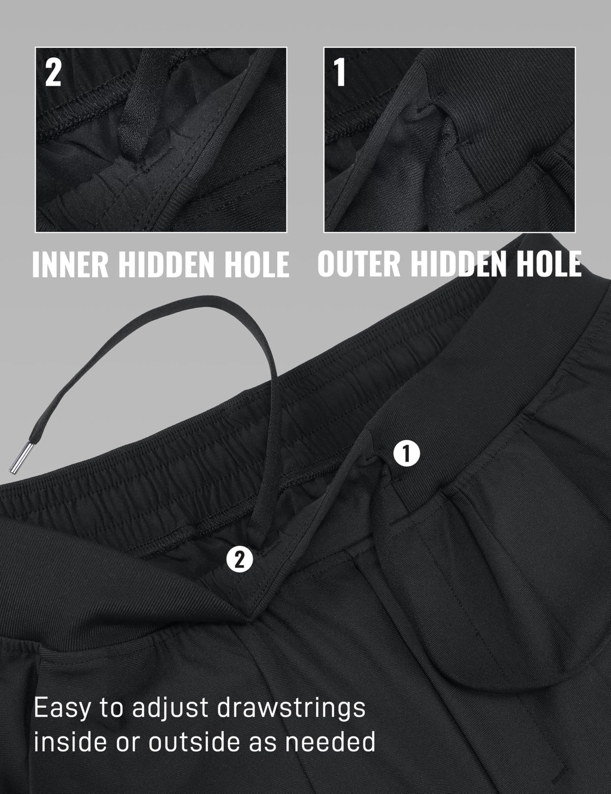 CRZ YOGA All Day Comfy Golf Joggers fabric-closeup showing breathable, quick-dry stretch.