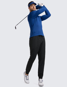 CRZ YOGA All Day Comfy Golf Joggers 30-inch inseam for a slim, athletic fit.