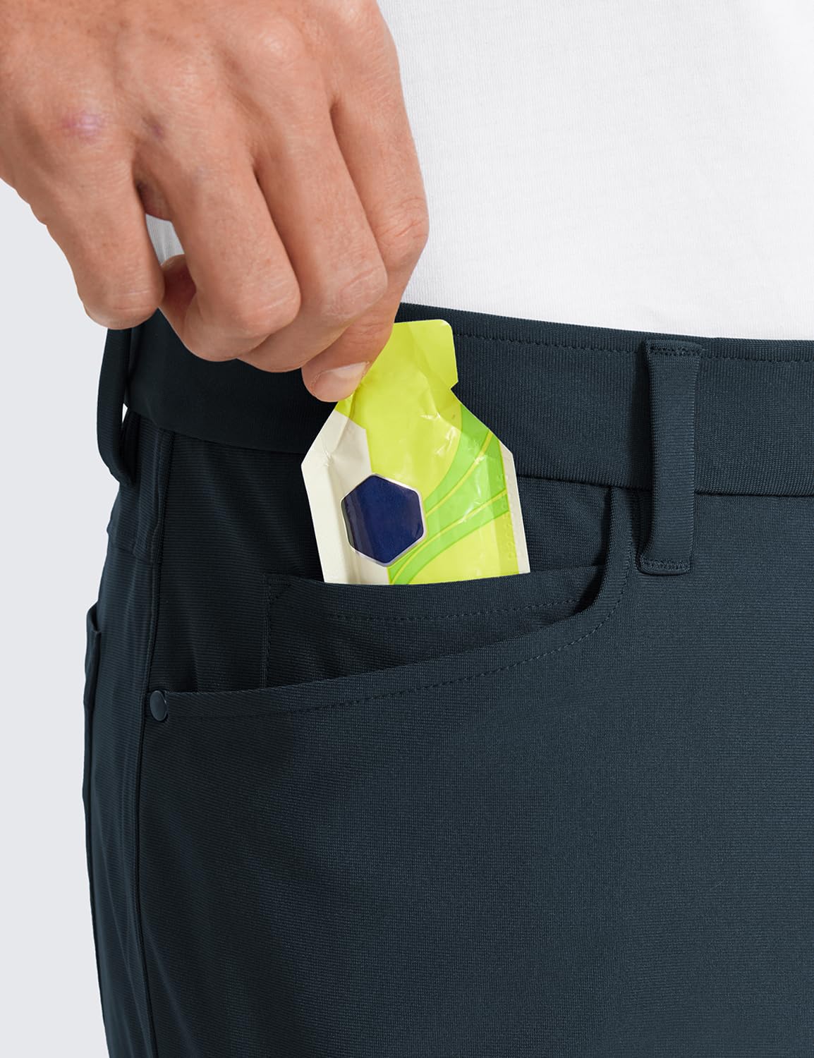 CRZ YOGA All Day Comfy golf pants waist stretch waistband for comfortable movement