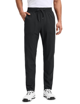 CRZ YOGA All Day Comfy Pants front view for everyday wear
