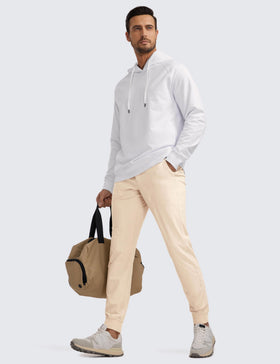 CRZ YOGA joggers back zip pocket for secure storage during activity