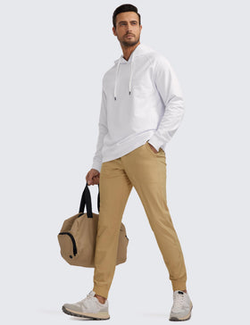 CRZ YOGA joggers back zip pocket for secure valuables during play