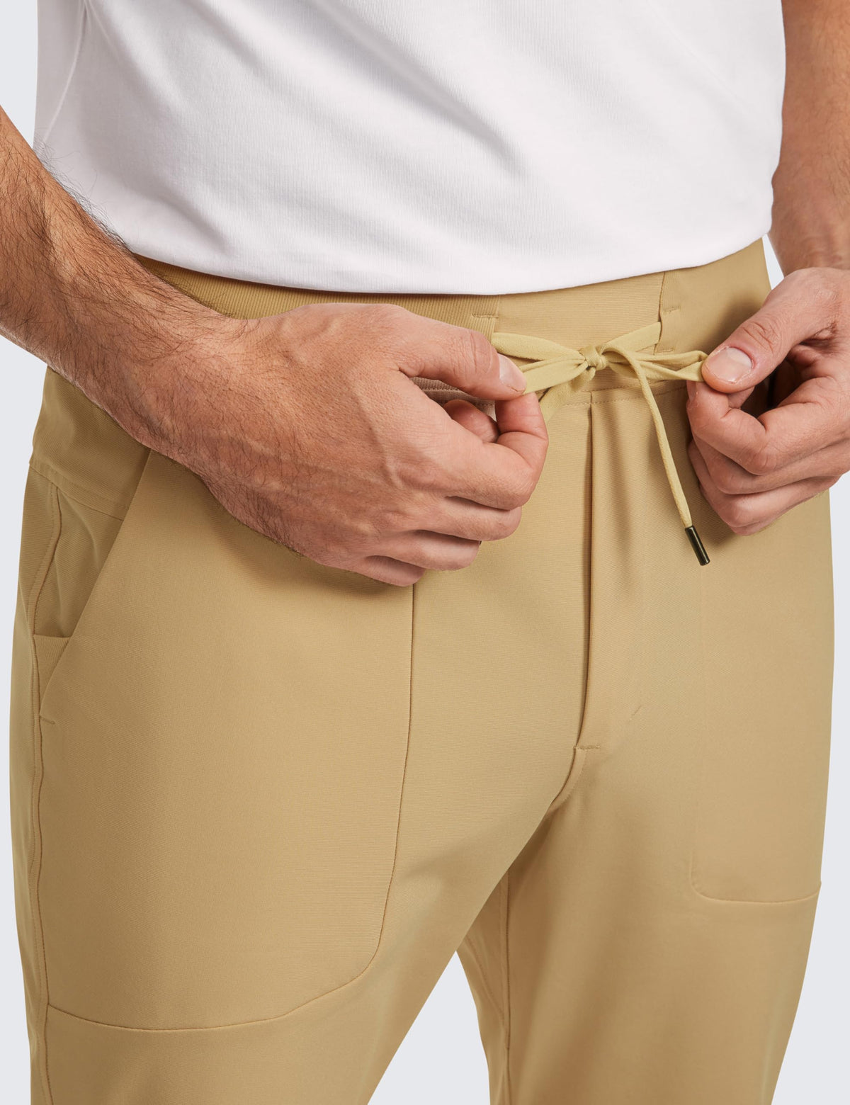 CRZ YOGA waistband with drawstring for adjustable fit and comfort