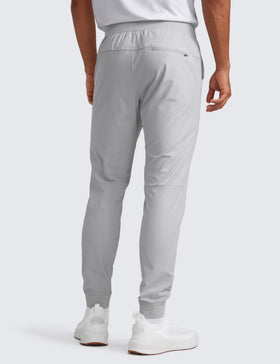 CRZ YOGA All Day Comfy Golf Joggers pocket detail highlights convenient storage during play.