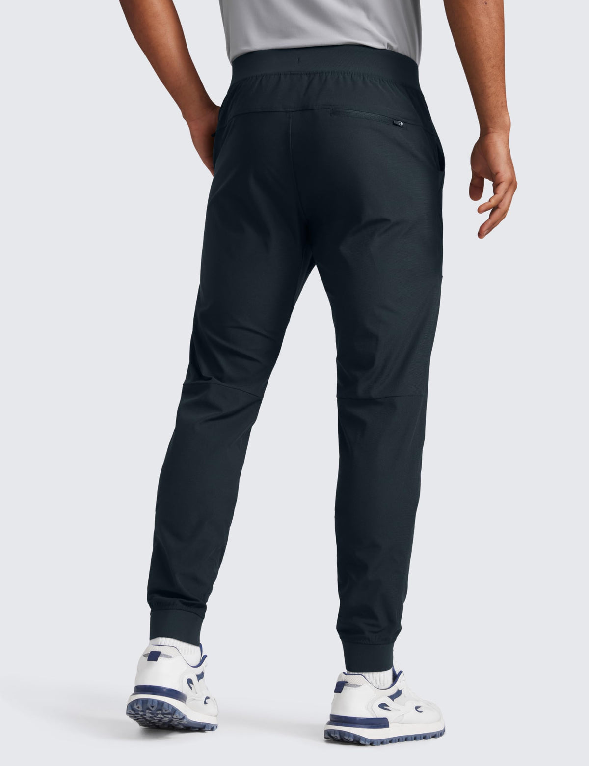 CRZ YOGA All Day Comfy Golf Joggers side pocket detail highlights storage options