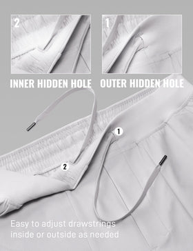 CRZ YOGA All Day Comfy Pull-On Golf Pants back zip pocket, versatile for golf-to-work use.