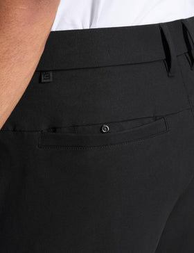 CRZ YOGA Breeze Golf Pants for Men inseam 32 highlights ideal length for golf.