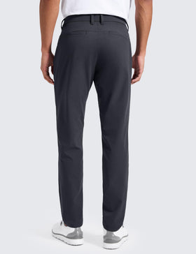 CRZ YOGA Breeze Comfy Golf Pants for Men - side pocket detail for secure daily carry