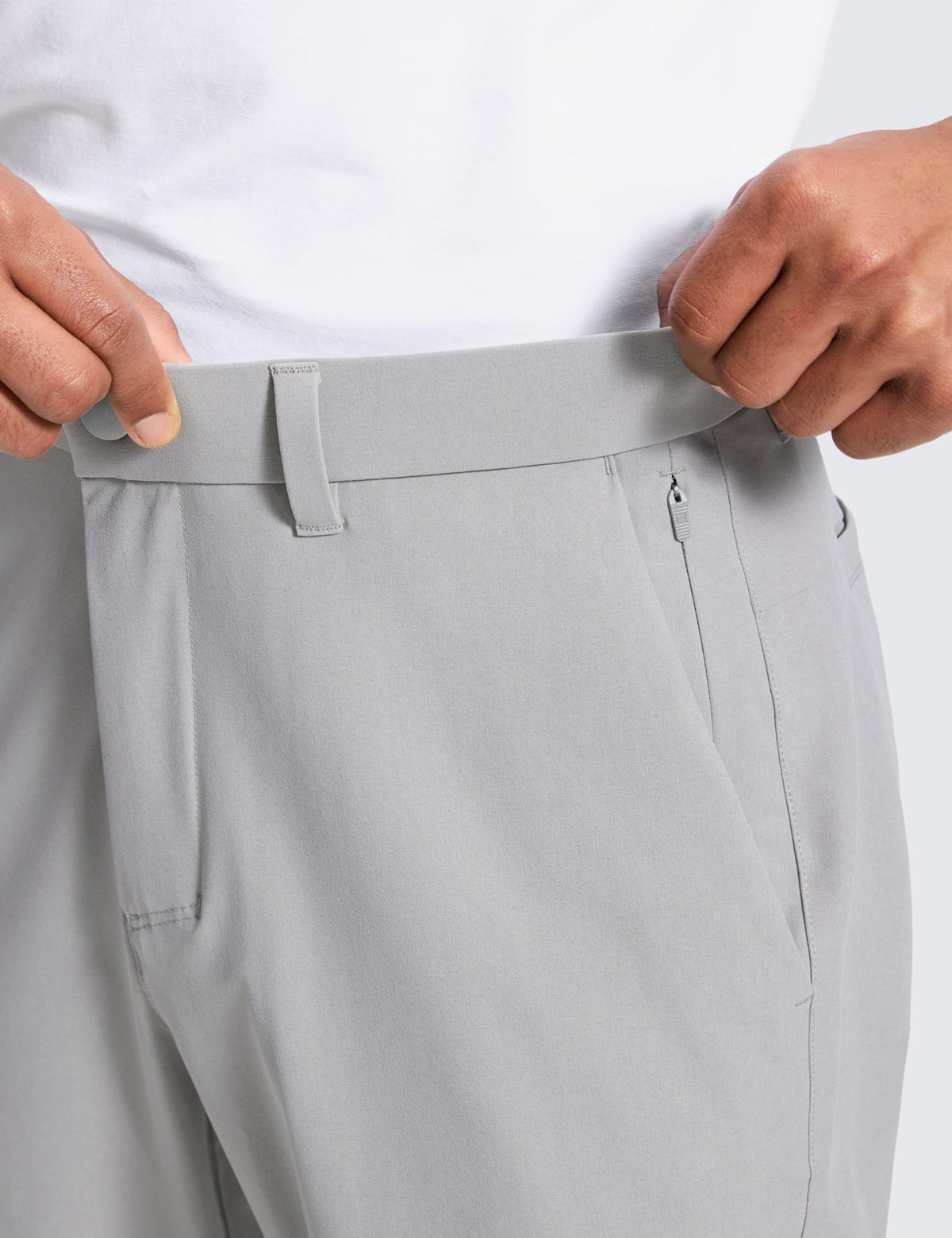 CRZ YOGA Breeze Comfy Golf Pants with zippered pocket for secure essentials