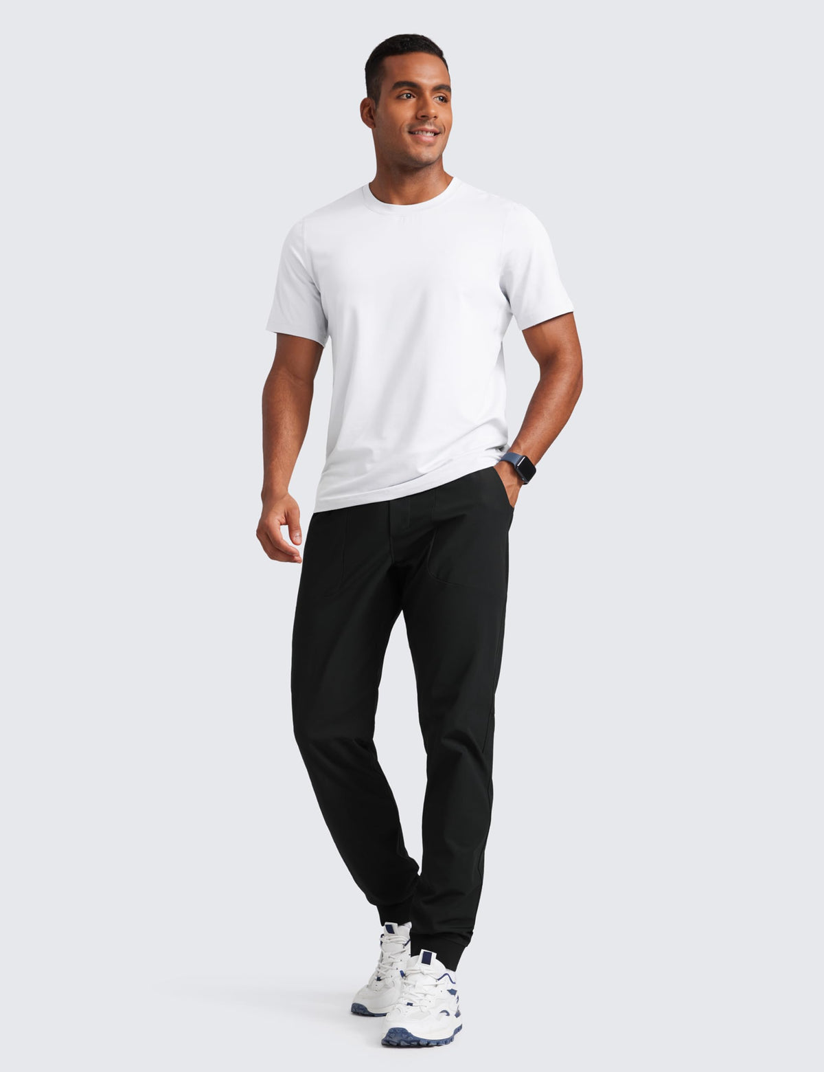 CRZ YOGA 32in inseam slim-fit golf joggers suitable for golf and daily wear