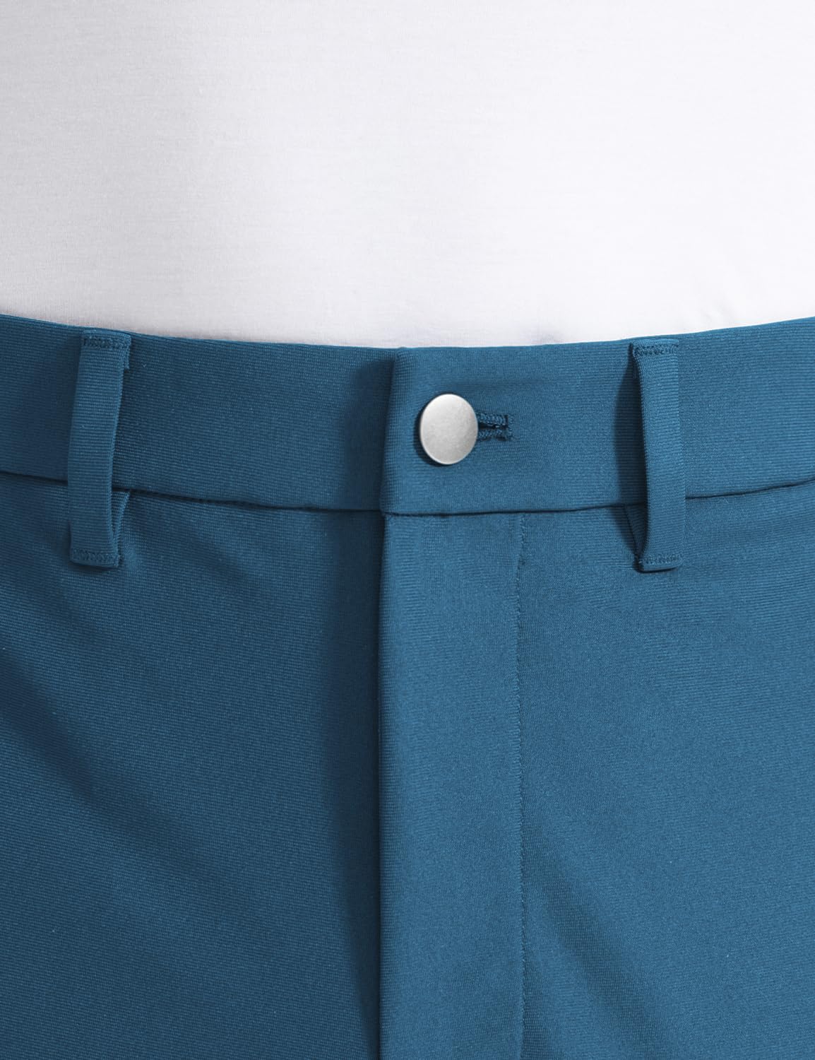 CRZ YOGA inseam 32 option demonstrates slim profile and wrinkle-resistant travel-ready design.