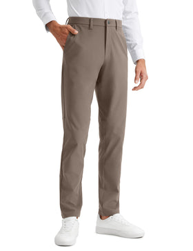 CRZ YOGA men's all-day comfy golf pants with front pocket for quick access