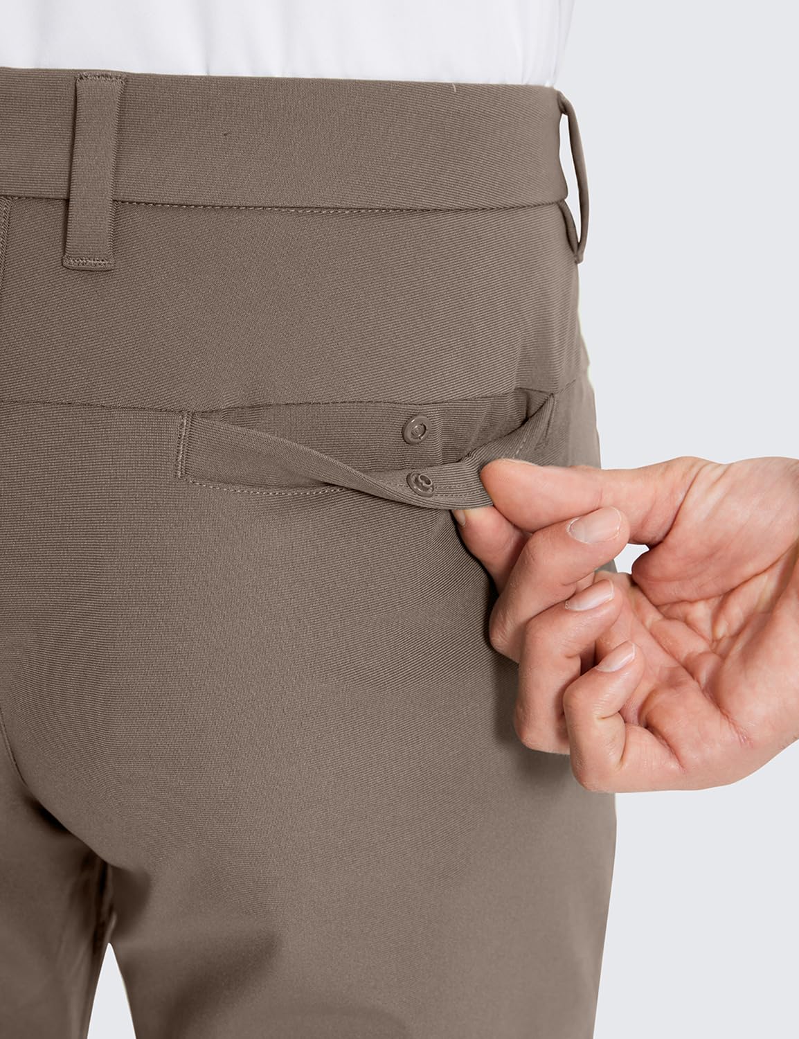 CRZ YOGA Nomad Grey wrinkle-resistant fabric for travel or daily wear